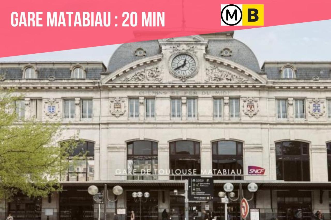 Ferienwohnung Expat Renting - L'Evasion - Saint Michel - Metro Toulouse Exterior foto